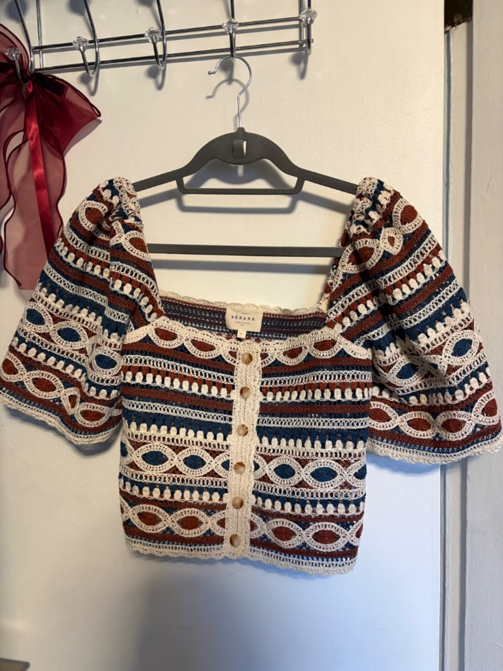 Sézane BREAH BLOUSE Small - Picture 4 of 6